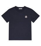 Moncler Enfant - Logo cotton jersey T-shirt