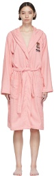 Moschino Pink Polyester Robe