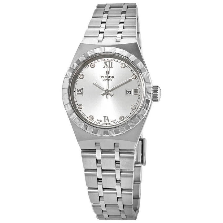 Photo: Tudor Royal Automatic Diamond Silver Dial 28 mm Watch M28300-0002