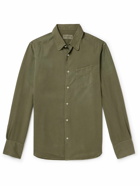 Officine Générale - Benoit Garment-Dyed Lyocell-Twill Shirt - Green