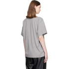 MM6 Maison Margiela Gray Label Cotton Jersey T-shirt