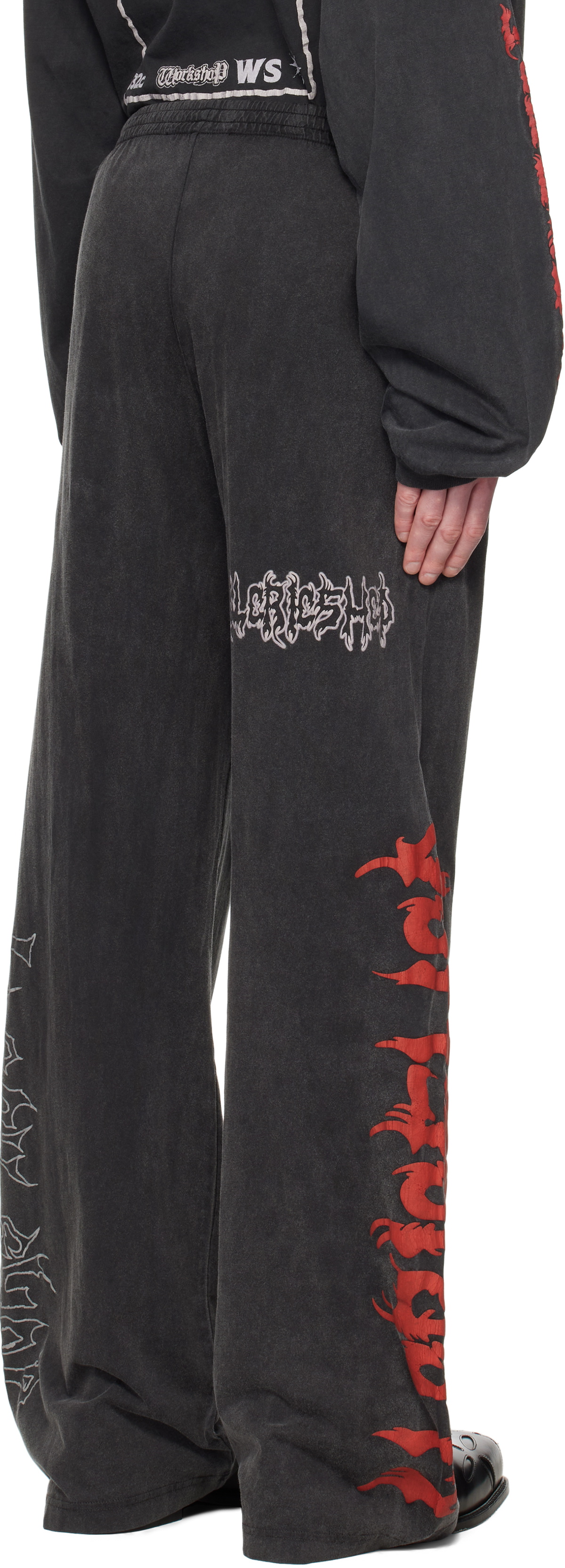 032c Black Telepresence Comfort Sweatpants