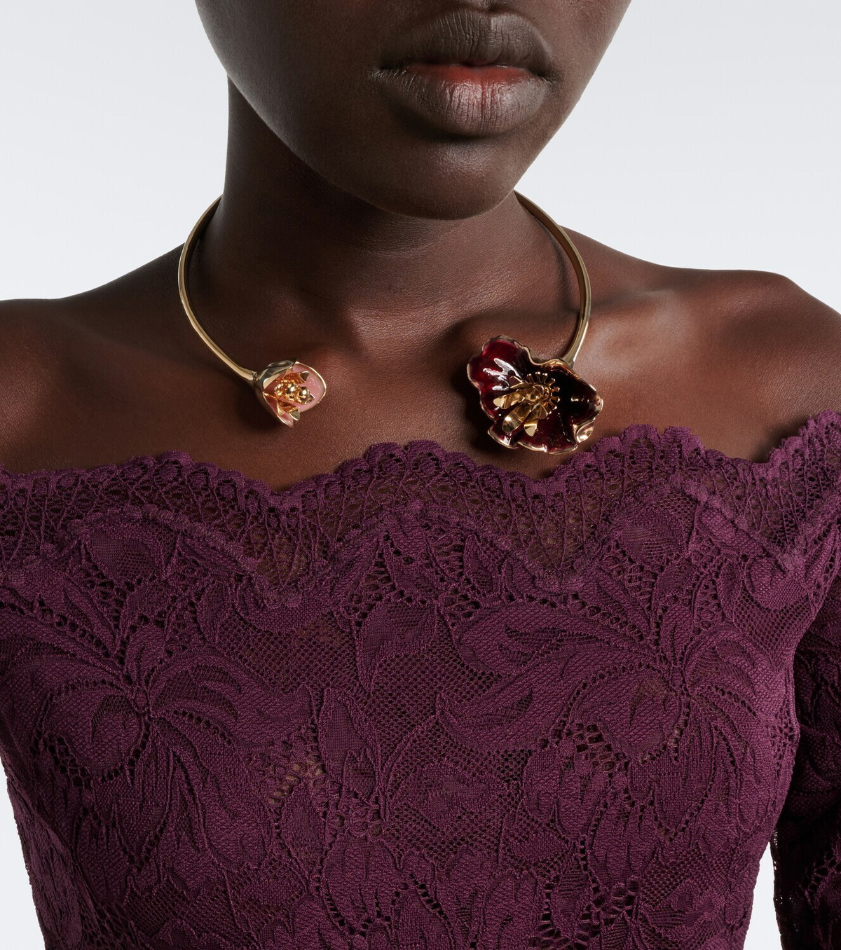 Rabanne Floral cuff