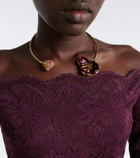 Rabanne Floral cuff