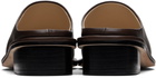 Lauren Manoogian Brown Square Mule Loafers