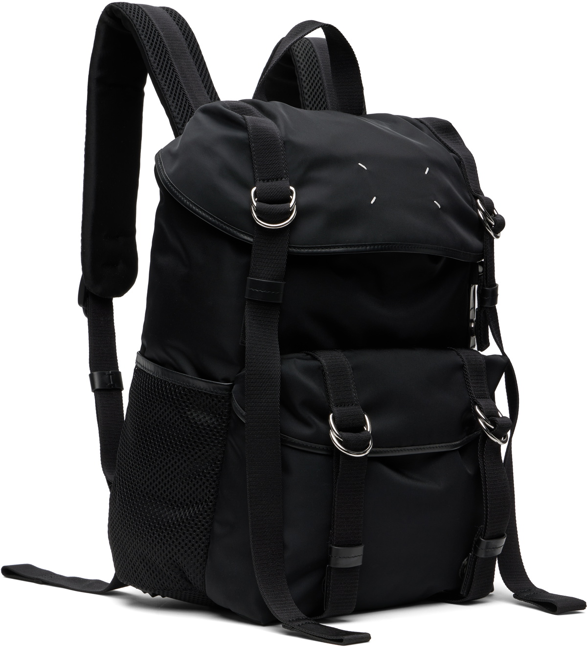Maison Margiela Black High Tech Medium Backpack