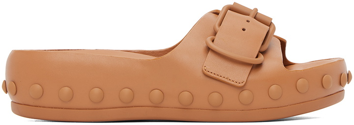 Photo: At.Kollektive Tan Natacha Ramsay Levi Edition Studded One Sandal