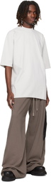 Rick Owens DRKSHDW Gray Temple Geth Belas Sweatpants