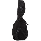 C.P. Company Black Nylon B. Crossbody Lens Backpack