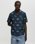Lacoste Chemise Casual Manches Lo Blue Shortsleeves