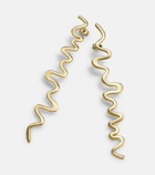 Ysso Shore 24kt gold-plated drop earrings