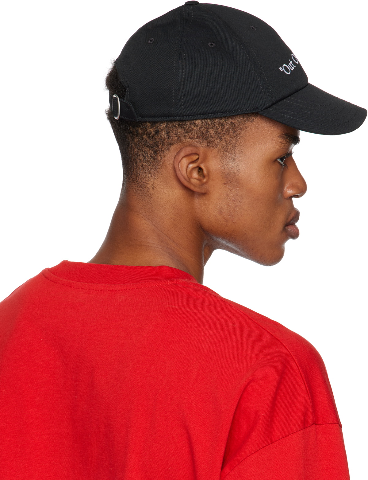 Off-White Black 'Out Of Office' Cap Off-White