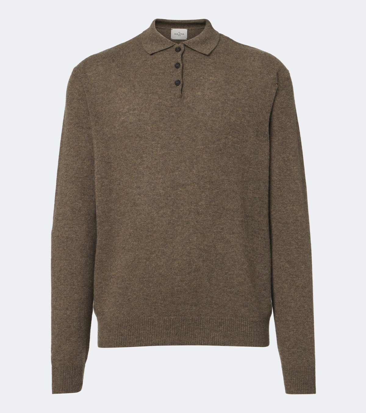 Le Kasha Crete cashmere polo sweater