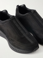 John Lobb - Elastic Stream Nubuck Sneakers - Black