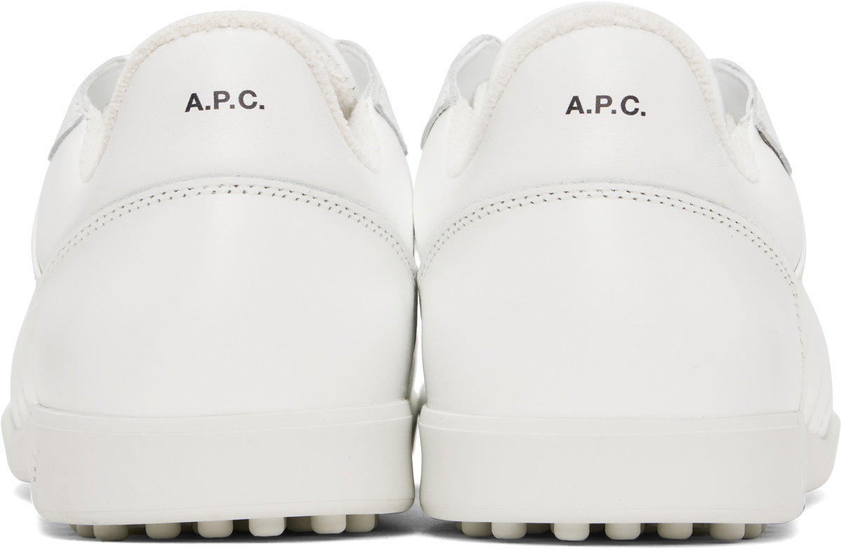 A.P.C. White Moe Sneakers