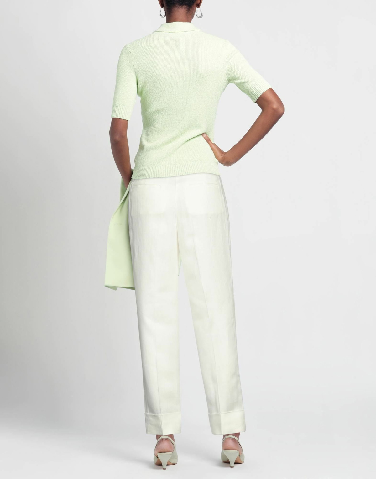 Peserico Womens Pants in White