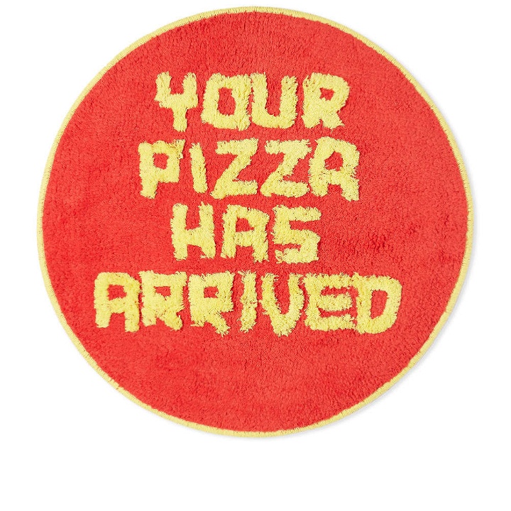 Photo: David Shrigley Your Pizza Has Arrived Floor Mat