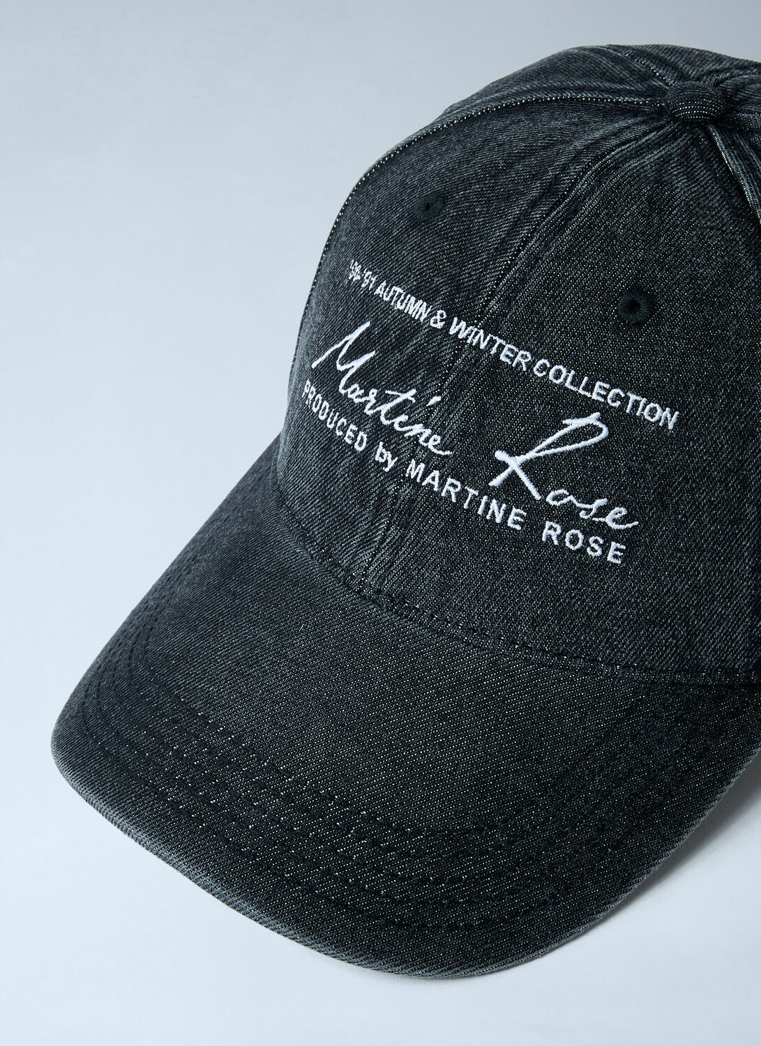 Martine Rose Logo Motif Baseball Cap