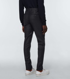 Loro Piana - Pantaflat wool flannel slim pants