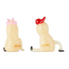 Olga Goose Candle Yellow Bobby and Lucy Peanut Candle Set