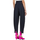 Stella McCartney Navy Mohair Trousers