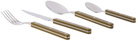 Sabre Green Bistrot Brilliant Flatware Set, 4 pcs