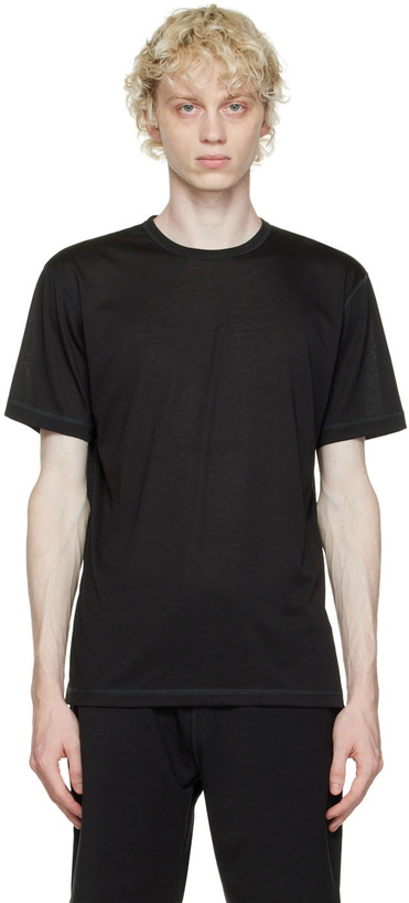 Photo: Sunspel Black Dri-Release T-Shirt