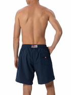 MC2 Saint Barth Blue Classic Stretch Comfort Travel Swim Shorts