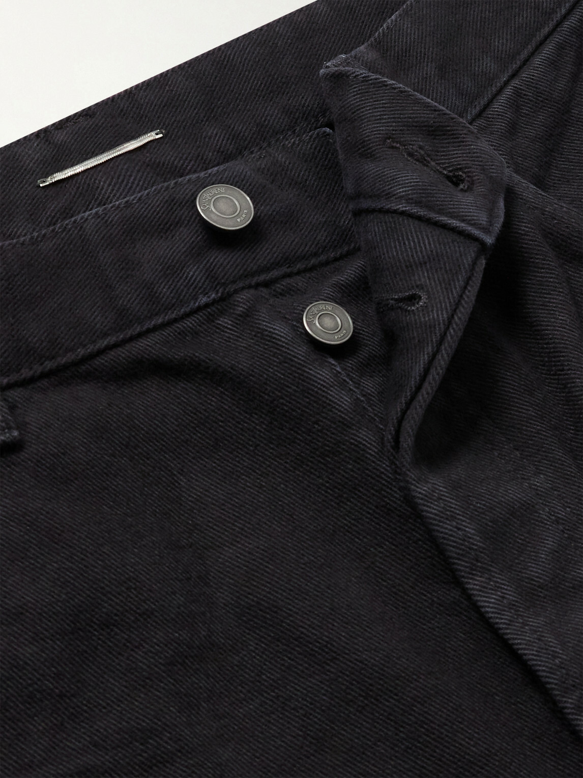 SAINT LAURENT - Mick Straight-Leg Jeans - Black