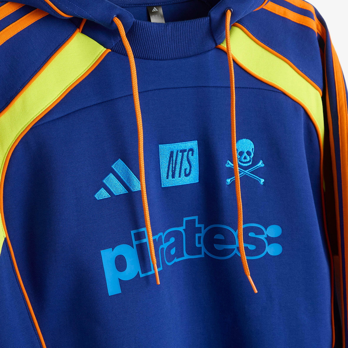 Adidas Orlando Pirates NTS UBP Hoodie in Ink/Yellow/Orange