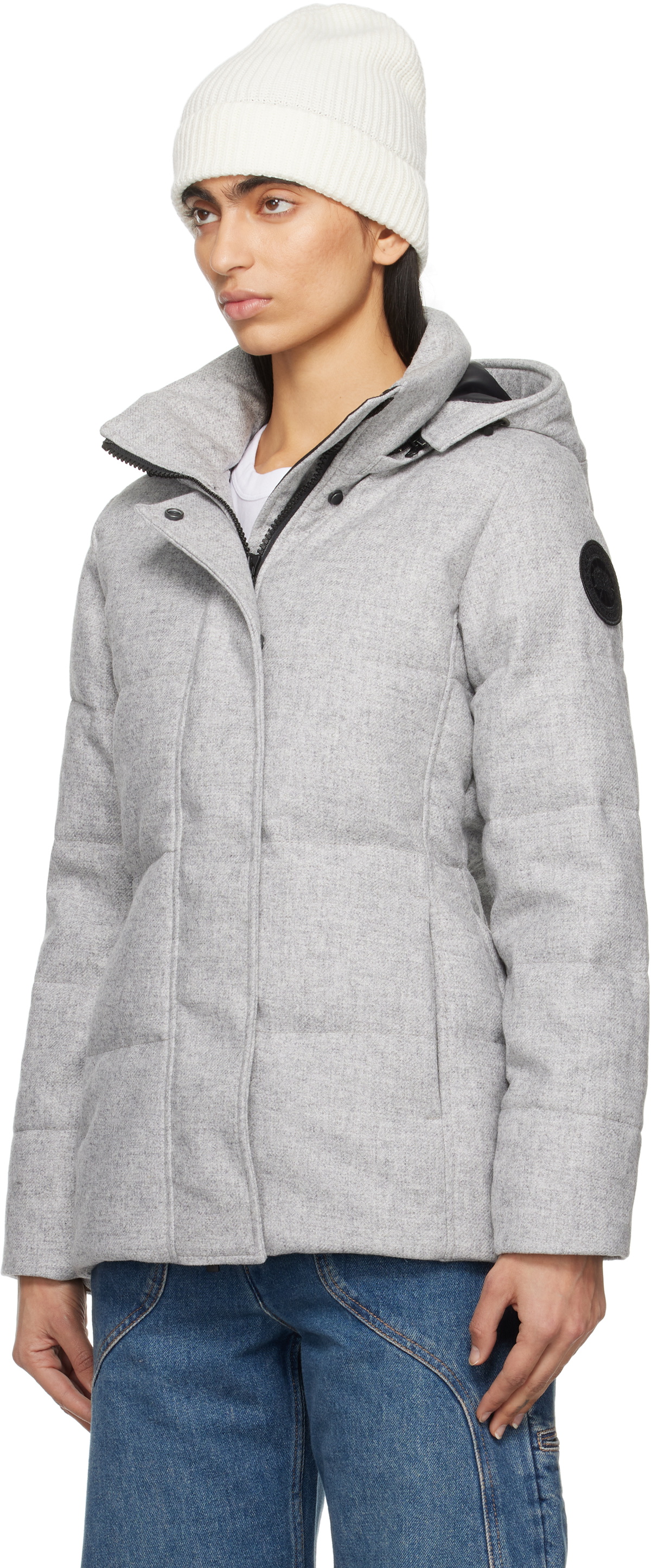 Canada Goose Gray Chelsea Down Jacket