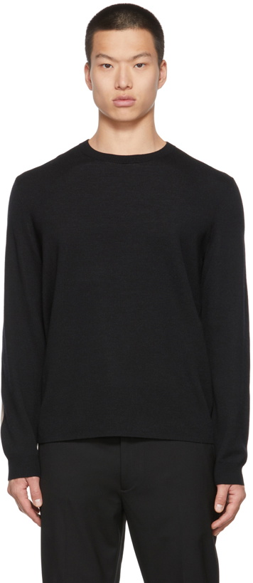 Photo: Theory Merino Wool Arnau Crewneck Sweater