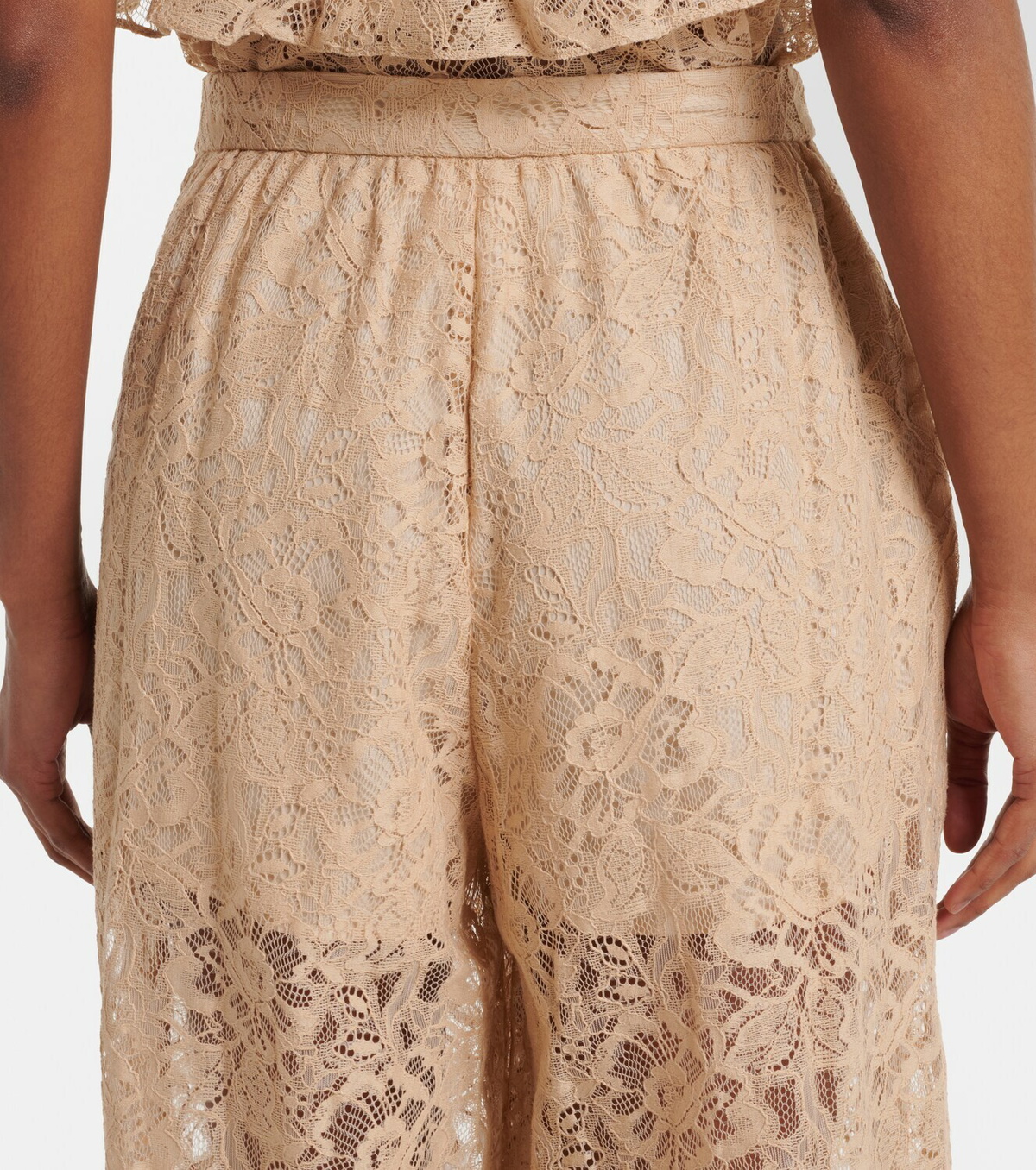 Adriana Degreas Lace balloon pants