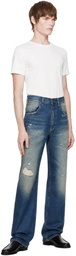 Sunflower Blue Super Wide Cinch Jeans