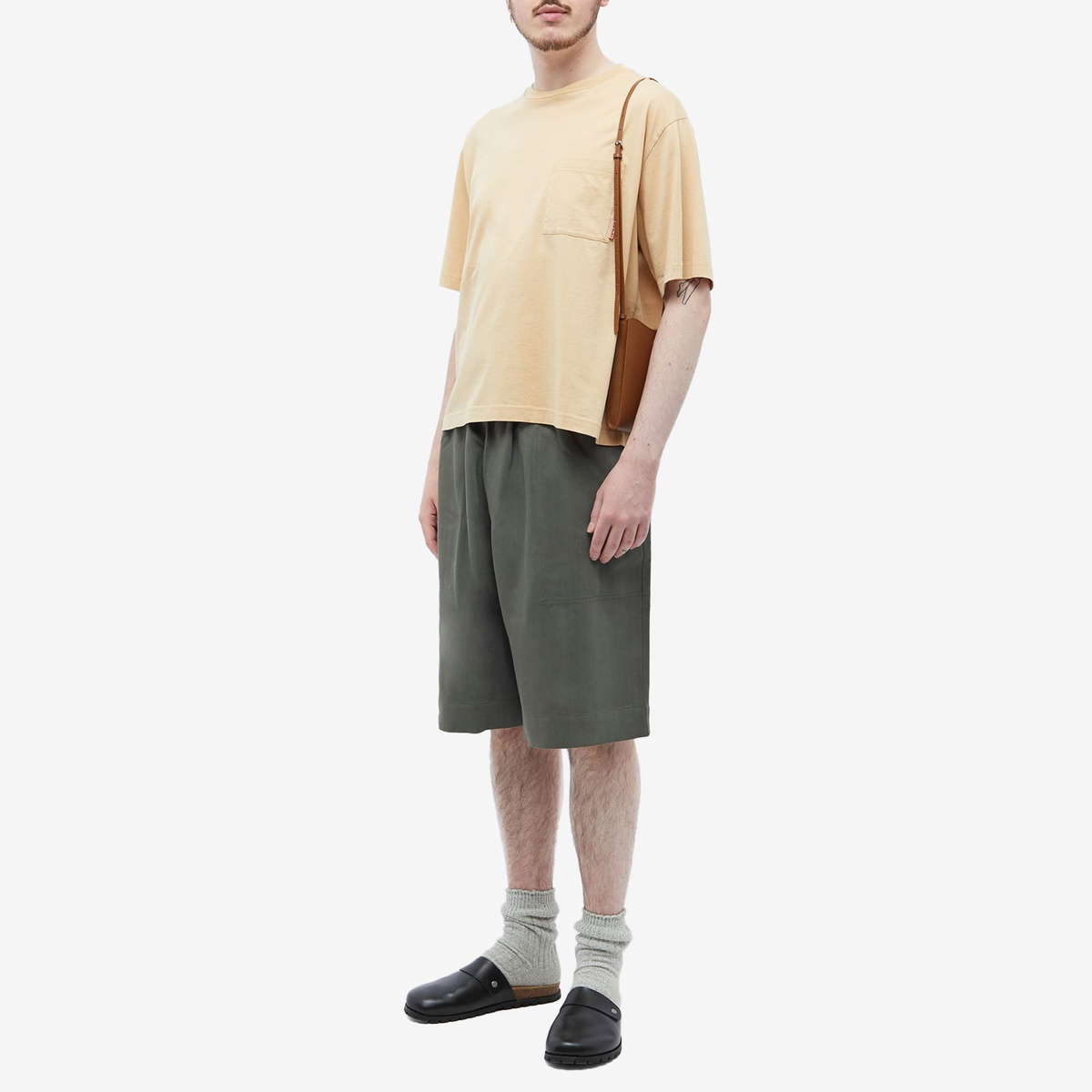 Studio Nicholson Men's Helix Elasticated Waist Short in
