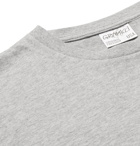 Gramicci - One Point Logo-Embroidered Mélange Cotton-Jersey T-Shirt - Gray