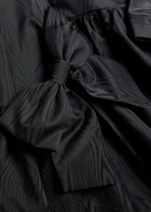 Rebecca Vallance Narcissa Jacquard Taffeta Midi Dress Black