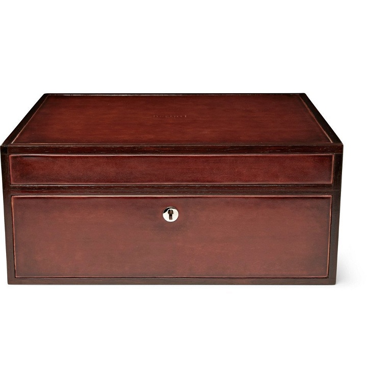 Photo: Berluti - Leather and Rosewood Watch Box - Men - Brown