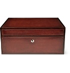 Berluti - Leather and Rosewood Watch Box - Men - Brown