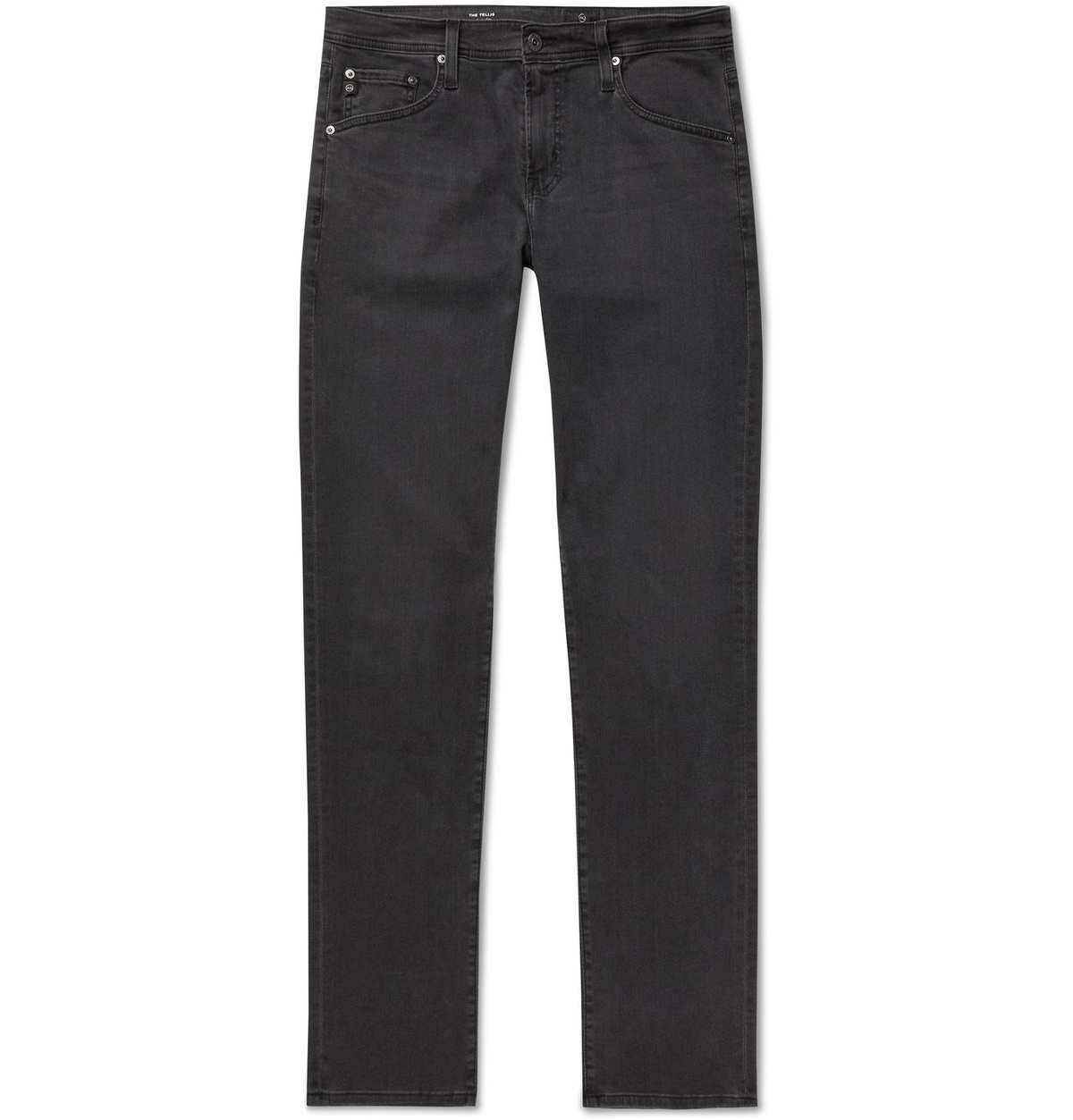 AG Jeans - Tellis Slim-Fit Denim Jeans - Black AG Jeans