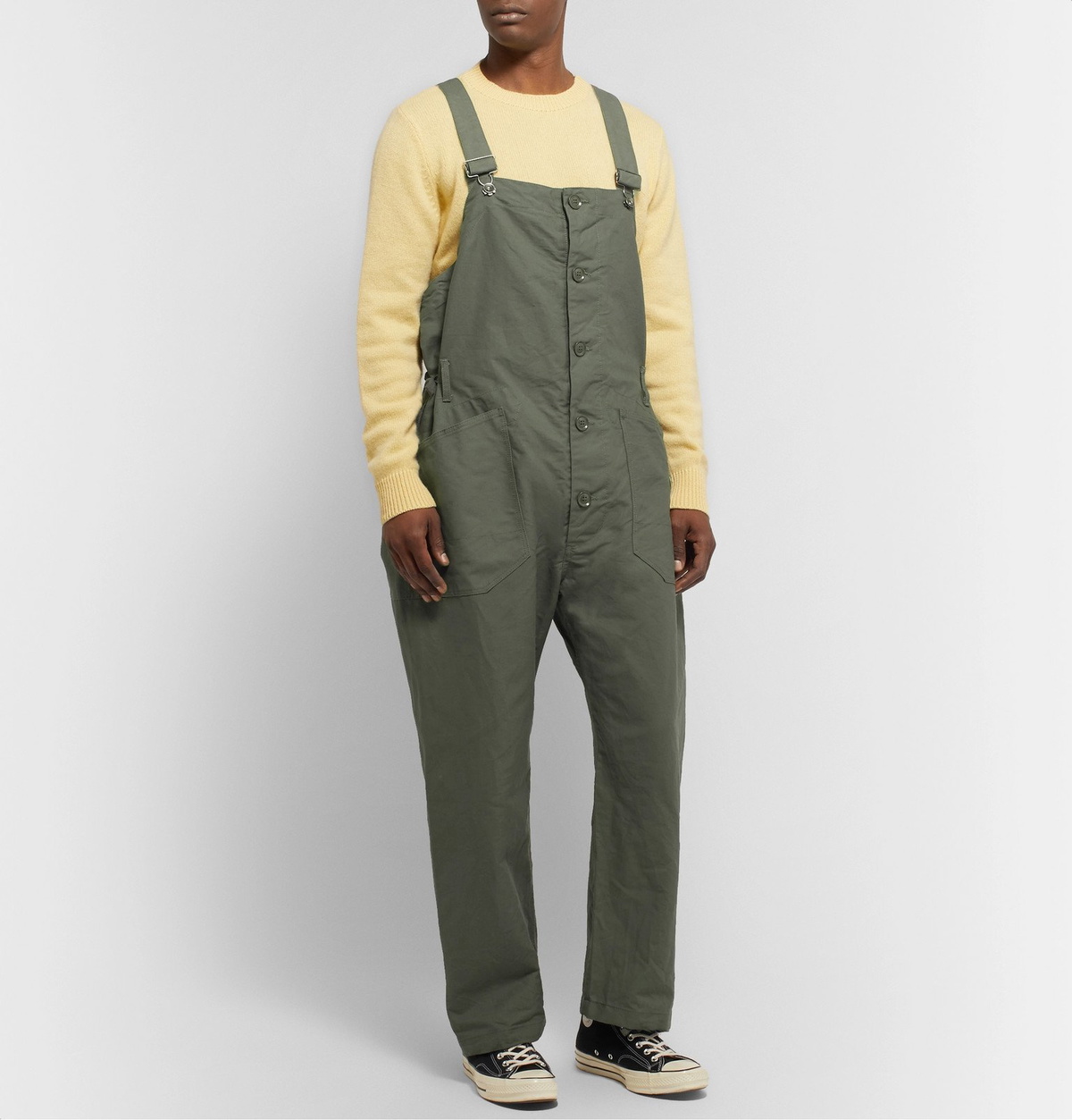 Engineered Garments - Cotton-Canvas Overalls - Green Engineered