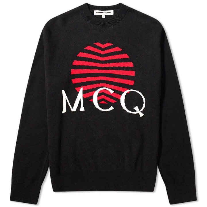 Photo: McQ Alexander McQueen Sun Logo Crew Knit