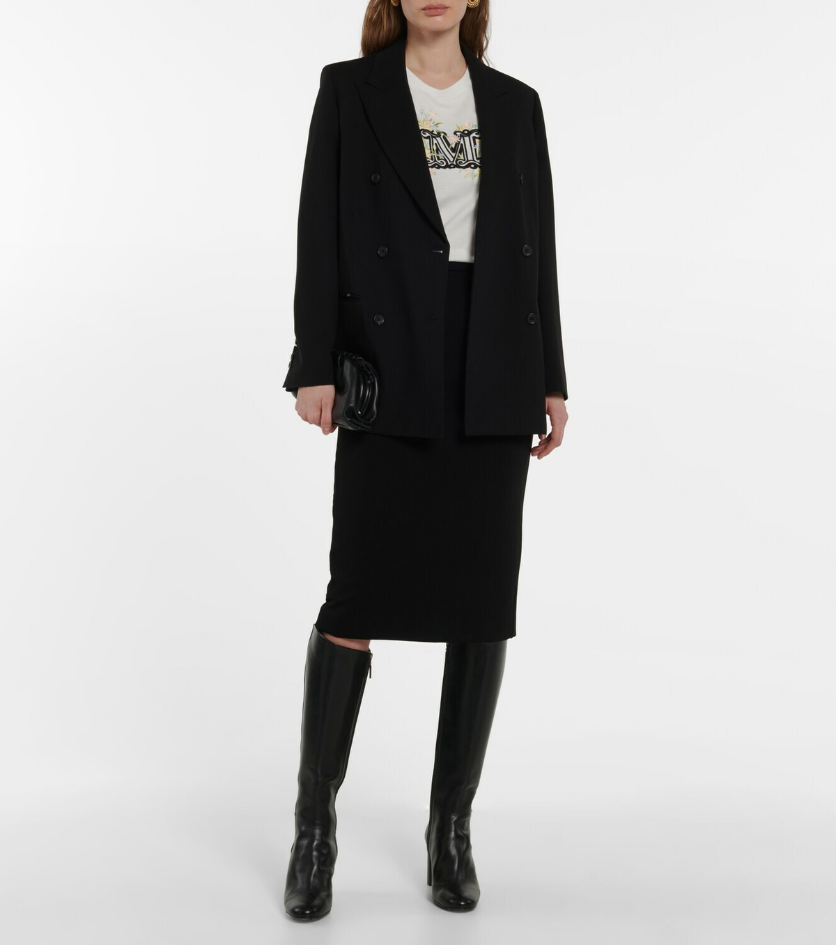 Max Mara - Sacha embroidered cotton T-shirt Max Mara