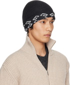 Givenchy Gray Monogram 1972 Reversible Beanie