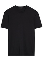 Tom Ford Logo-embroidered Jersey T-shirt Black