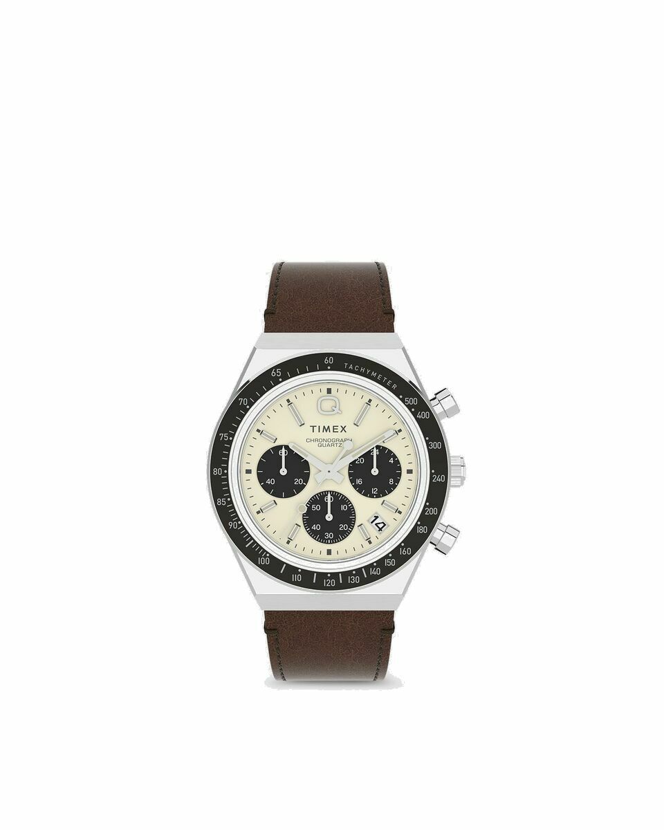 Photo: Timex Q Timex Chronograph Beige - Mens - Watches
