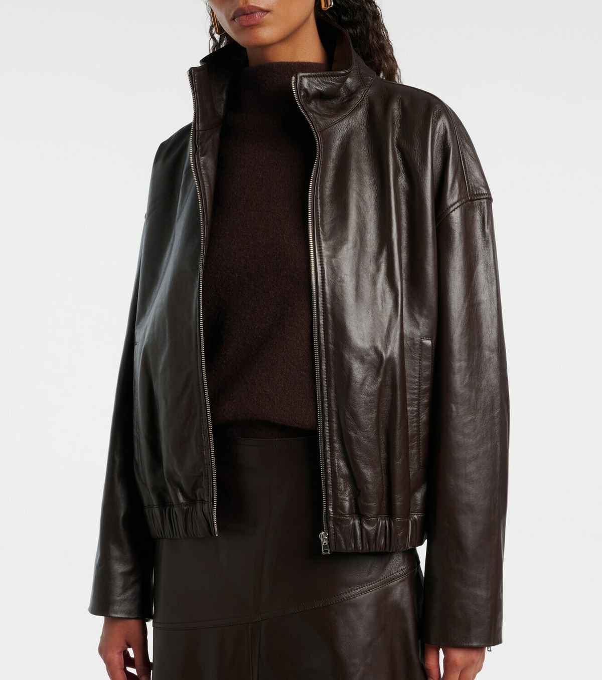 Yves Salomon Leather jacket