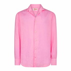 MC2 Saint Barth Man Pink Linen Pamplona Shirt