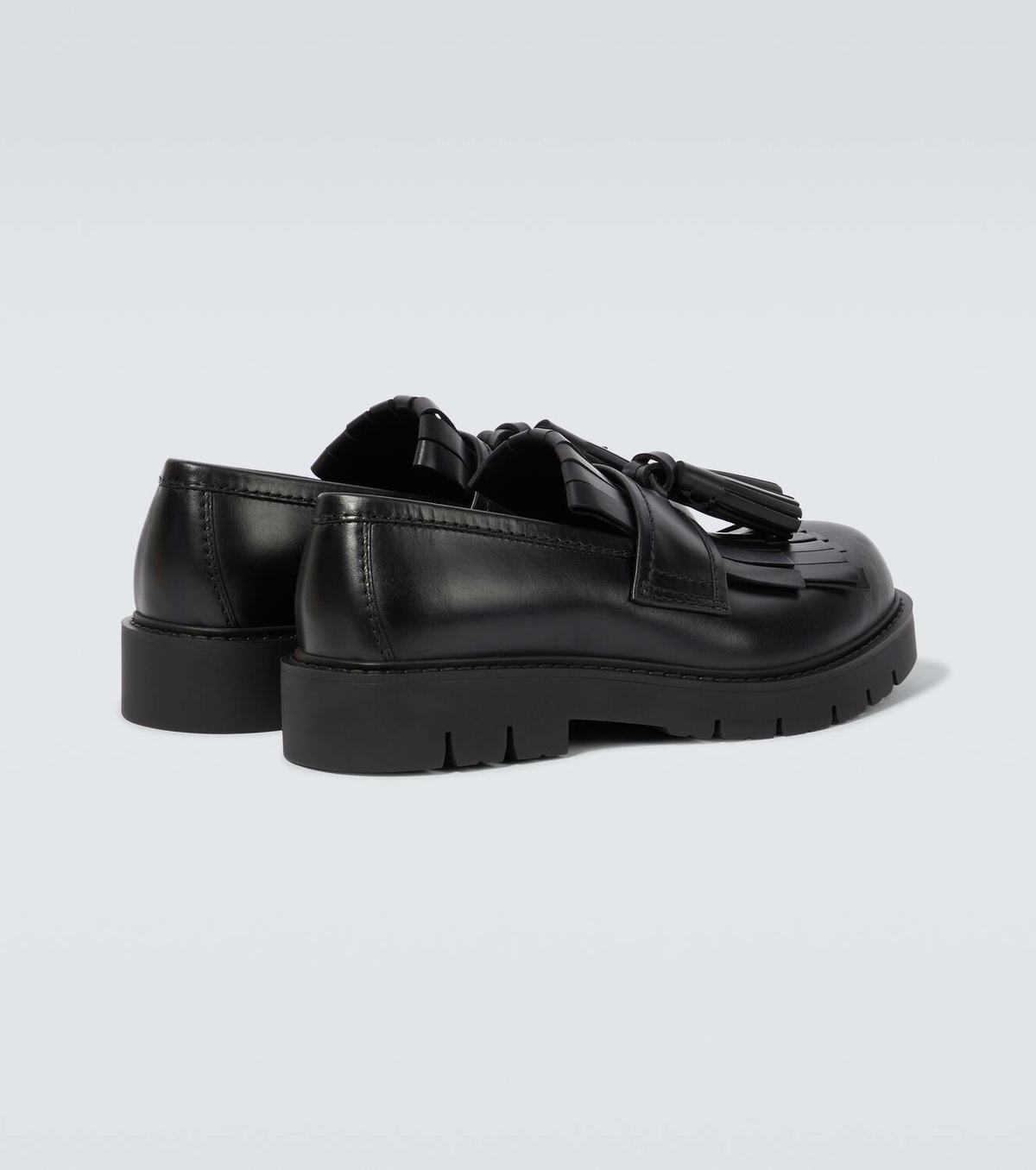 Bottega Veneta Haddock fringed leather loafers Bottega Veneta