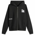 END. Manchester Zip Hoodie in Black